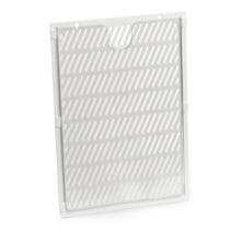 Suporte Acrílico para Aviso Waleu Branco