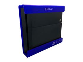 Suporte Acrilico Playstation 4 - Modelo FAT - Azul - MK Displays