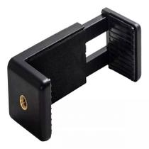 Suporte adaptador de smartphone para tripé com rosca 1/4"