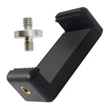 Suporte Adaptador p/ Celular Rosca 1/4 + Parafuso duplo 1/4