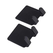 Suporte Adesivo De Plástico Preto Para Lâmina De Barbear Montado Na Parede Para Gillette 2/4PCS