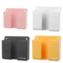 Suporte Adesivo Multiuso Parede Celular Controle Plástico Prático e Funcional