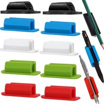 Suporte adesivo para lápis 10 unidades Fampery, silicone multicolorido Suporte adesivo para lápis 10 unidades Fampery, silicone multicolorido