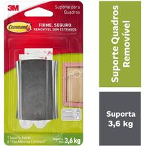 Suporte Adesivo para Quadros Command AÇO Jumbo ATE 3,6KG 3M Suporte Adesivo para Quadros Command AÇO Jumbo ATE 3,6KG 3M