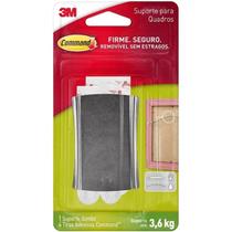 Suporte Adesivo Para Quadros Command Metálico Até 3,6kg 3m Suporte Adesivo Para Quadros Command Metálico Até 3,6kg 3m