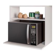 Suporte Aéreo Multiuso Para Forno Micro-ondas Luara 60cm Branco - Abmaza