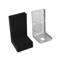 Suporte Aéreo Reforçado Em Aço Com Capa Plastica Preta (Kit Com 20 Un) Suporte Aéreo Reforçado Em Aço Com Capa Plastica Preta (Kit Com 20 Un)