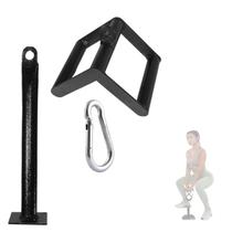 Suporte Agachamento Sumô + Triangulo Musculação Fitness