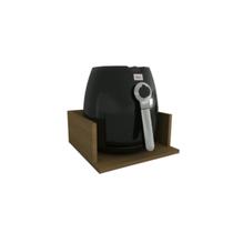 Suporte Airfryer Amadeirado 35x35x15 - Organização Elegante
