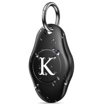 Suporte Airtag DROMAHO personalizado Initial K para Apple Airtag