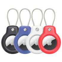Suporte Airtag SPGUARD Secure com cabo de fio para Apple AirTag