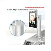 Suporte Ajustável De Alumínio Para Catraca De Sistema De Controle De Acesso Com Reconhecimento