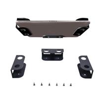 Suporte Ajustável De Metal Para Laptop Sob a Mesa Para Teclado Mac Mini MacBook Com Silicone