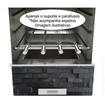 Suporte Ajustável Inox para 4 Espetos Suporte Ajustável Inox para 4 Espetos