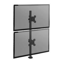 Suporte Ajustável para 2 Monitores Com Morsa De 10" Até 32"