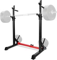 Suporte Ajustável para Barra Yes4All, Rack de Agachamento, Capacidade de 250 kg Suporte Ajustável para Barra Yes4All, Rack de Agachamento, Capacidade de 250 kg