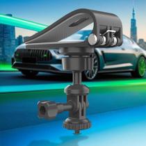 Suporte Ajustável Para Câmera De Ação Com Viseira Solar Para Carro Para Osmo Pocket 3 4 Insta360 X3