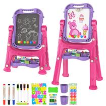 Suporte Ajustável para Cavalete de Arte Amagoing - Infantil (Roxo)