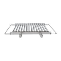 Suporte Ajustável para Churrasqueira com 2 Grelhas Argentinas Inox