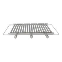 Suporte Ajustável para Churrasqueira com 3 Grelhas Argentinas Inox
