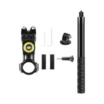Suporte Ajustável Para Guidão De Moto E Bicicleta Para GoPro DJI Insta360, Bastão De Selfie E Suporte Ajustável Para Guidão De Moto E Bicicleta Para GoPro DJI Insta360, Bastão De Selfie E