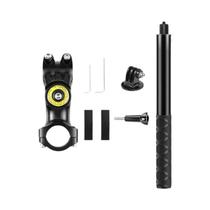 Suporte Ajustável Para Guidão De Moto E Bicicleta Para GoPro DJI Insta360, Bastão De Selfie E