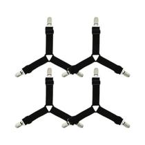 Suporte Ajustável Para Lençol E Edredom 4 Peças Clips Para Capa De Colchão Fitas Elásticas Para Casa
