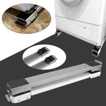 Suporte ajustável para máquina de lavar, base de geladeira, suporte universal