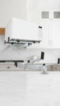 Suporte Ajustável Para Micro-ondas E Forno - Aço