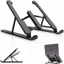 Suporte Ajustável para Notebook, 6 POSICOES, saida de ar, serve para notebook tablet celular qualquer eletronico, Ergonô