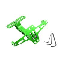 Suporte Ajustável Para Placa De Licença De Motocicleta, Suporte Para Sinalizador Traseiro, Kits