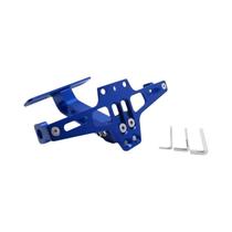 Suporte Ajustável Para Placa De Moto Em Liga De Alumínio Com Kit Eliminador De Para-lama Traseiro