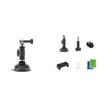 Suporte Ajustável TELESIN Para Câmera De Ação Com Ventosa Para GoPro, DJI OSMO, Insta360 E Adaptador