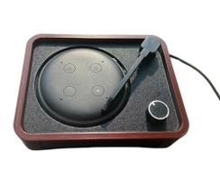 Suporte Alexa Echo Dot 3 Toca-disco Vintage Retrô Decorativo - PlastkDecor