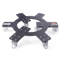 Suporte Alum. Invisível 40cm c/09 Rodas até 360kg TECH PLANT