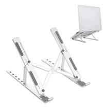 Suporte Aluminio De Notebook Articulado Dobrável Ergonomico
