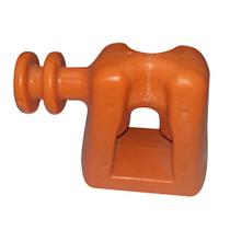 Suporte Ancoragem TEM Wireless Isolador para Cabo 2 Vias Laranja Suporte Ancoragem TEM Wireless Isolador para Cabo 2 Vias Laranja