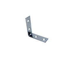 Suporte angular Corner Brace QCAA Durable Steel, pacote com 48 unidades