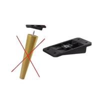 Suporte Angular P/ Pé Madeira Retrô Para Móveis E Decoração Suporte Angular P/ Pé Madeira Retrô Para Móveis E Decoração