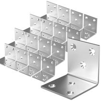 Suporte angular REDOVANT em aço inoxidável 2x2x2 40 unidades