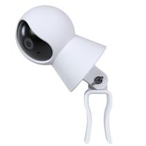 Suporte Angulável Tipo Presilha de Berço Compatível com Câmera Positivo Smart 360 BOT WiFi 2ª Geração