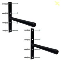 Suporte Anilhas Parede Expositor 2 Unidades