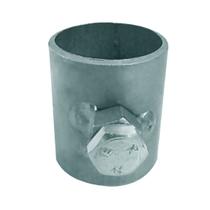Suporte Antena 18-B Calco da Estrelinha 32MM Tubo 1 Polegada Prata Cromo Suporte Antena 18-B Calco da Estrelinha 32MM Tubo 1 Polegada Prata Cromo