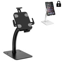 Suporte Antifurto Para Tablet Compatível com iPad e Samsung, Ideal Para Atendimento, Mesa, Balcão e Guichê