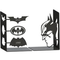 Suporte Aparador de Livro em Aço Heróis Batman Porta Livro Cd e Dvd - PeculiArtes