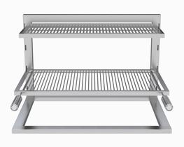 Suporte Apartamento Flutuante Fundo 5 Espeto Uruguaia 72,5x51