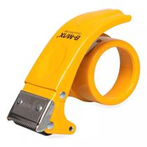 Suporte Aplic Cortador de Fita Durex Adesiva Grande Larga de Mão Metal Manual Loja Ecommerce - B-Max