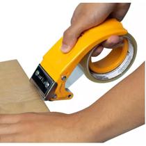 Suporte Aplicador de Fita Adesiva 40 a 52mm Manual com Lâmina de Aço Reforçado com Corte Automatico Suporte Aplicador de Fita Adesiva 40 a 52mm Manual com Lâmina de Aço Reforçado com Corte Automatico