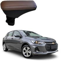 Suporte Apoia Braço Chevrolet Novo Onix 2021 Em Diante Com Porta Objetos