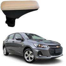 Suporte Apoia Braço Chevrolet Novo Onix 2021 Em Diante Com Porta Objetos